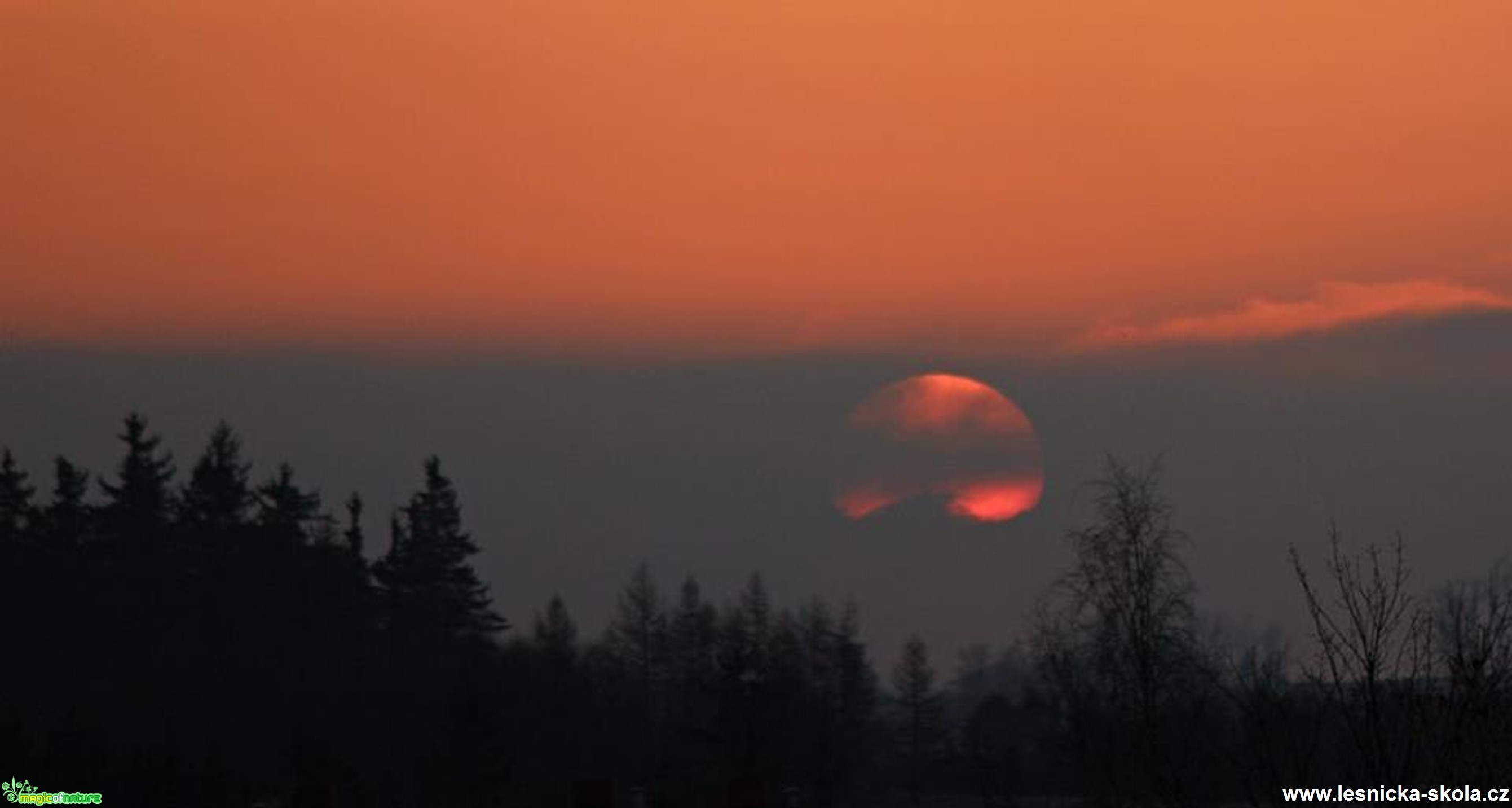 Východ slunce 5. dubna 2015 - Foto Ladislav Jonák (1)
