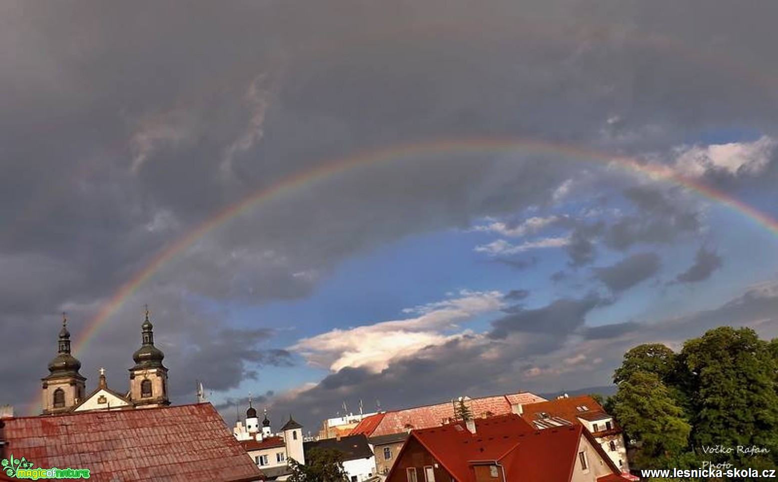 Duha nad Krupkou - Foto Jiří Havel