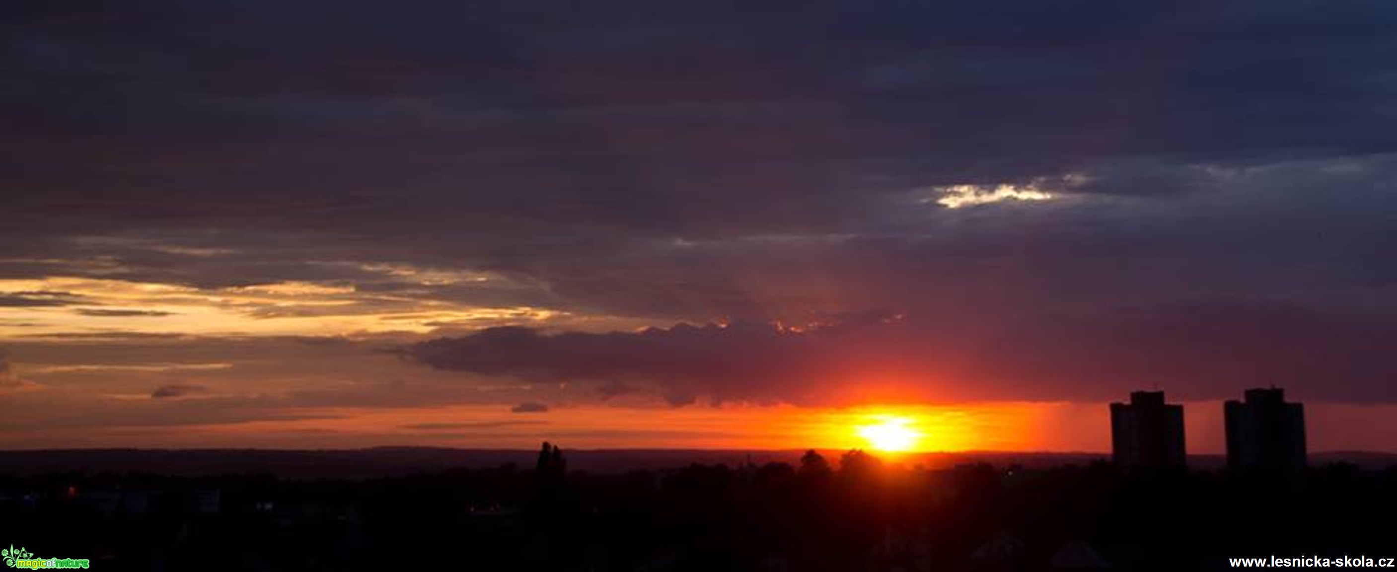 Západ slunce - 25. 7. 2015 - Foto Jan Valach