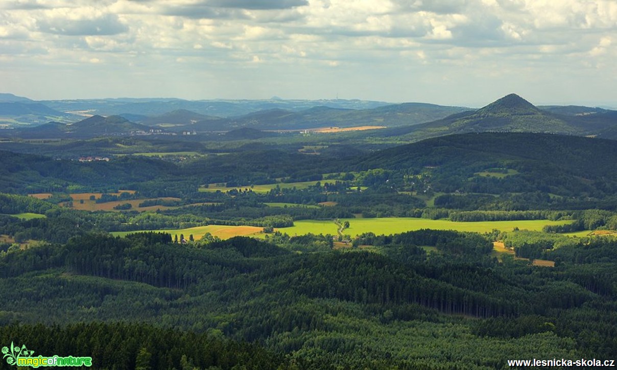 Nový Bor a Klíč z Hvozdu - Foto Petr Germanič